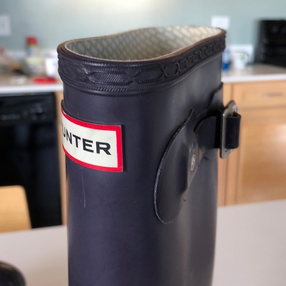 Dark Purple Hunter “Original Tall” Rainboots! - Picture 2 of 6